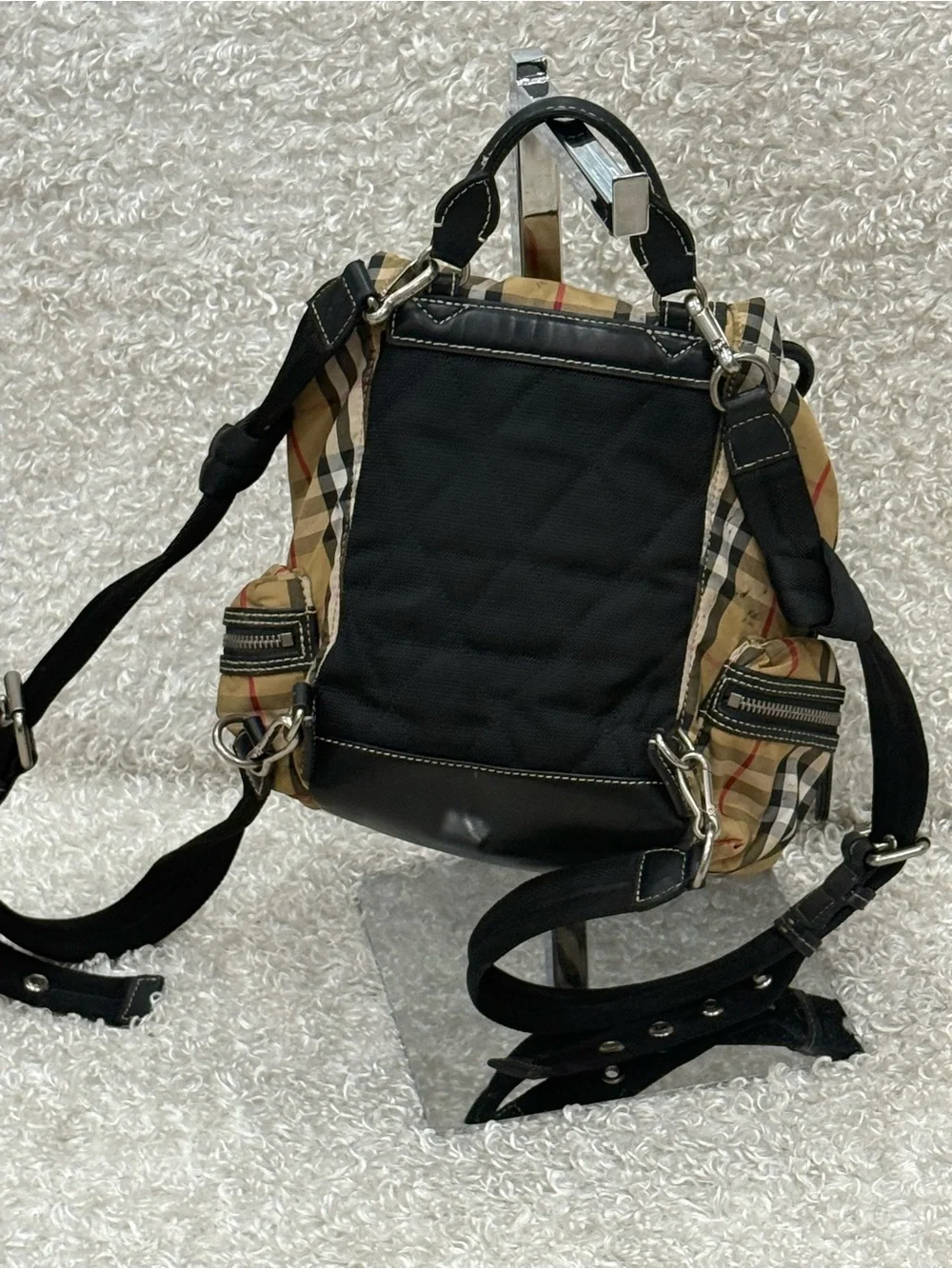 Burberry Nova Check Mini Rucksack/Backpack